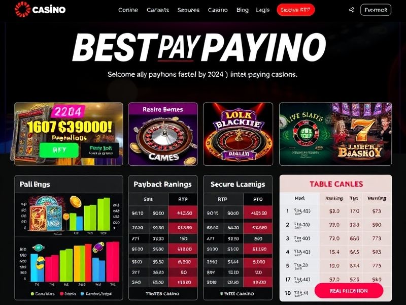 Discover the best paying online casinos for 2024 with verified high RTP rates, generous bonuses, and secure platforms to maximize your gaming profits.